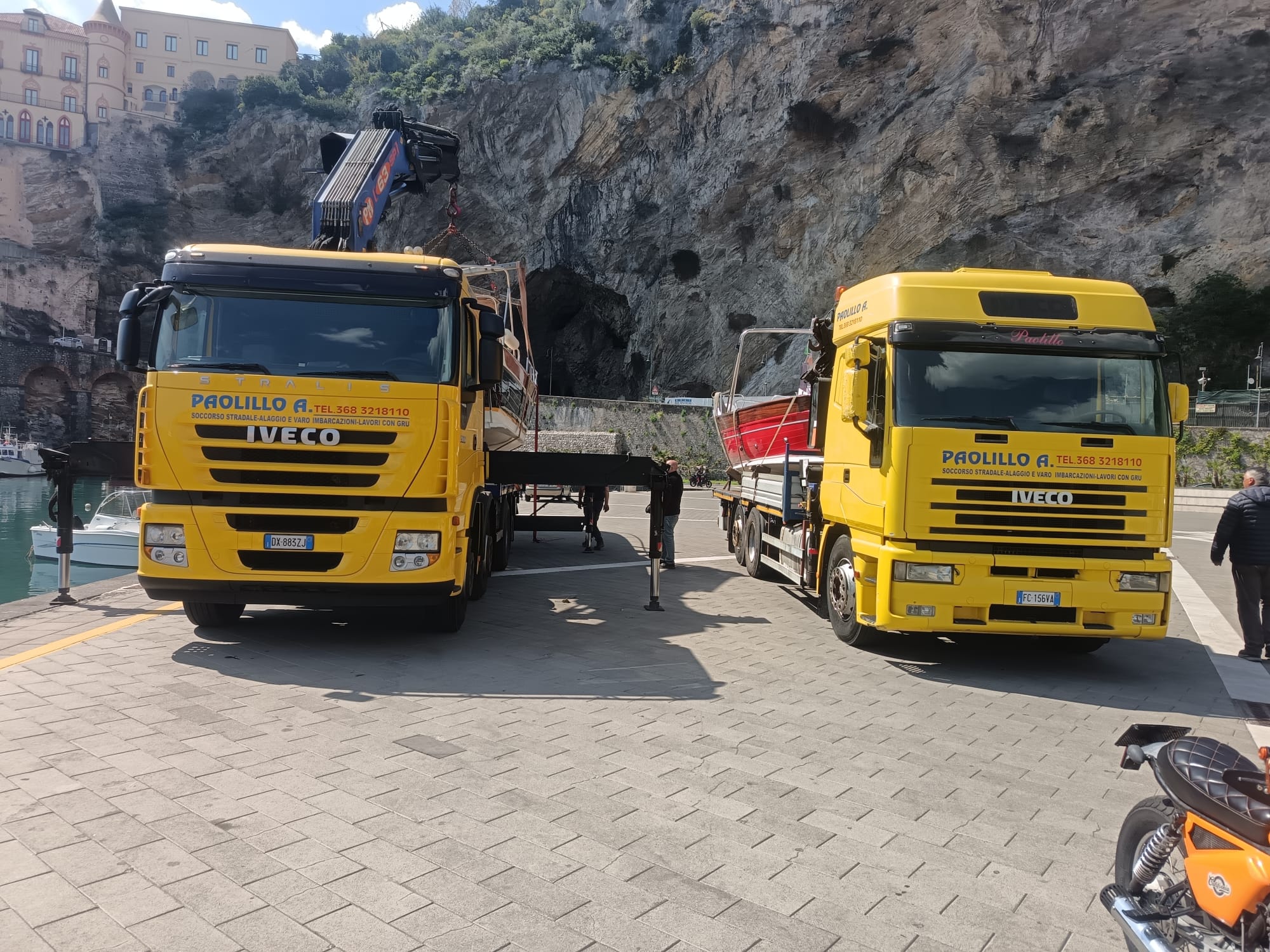 Operazioni marittime al porto